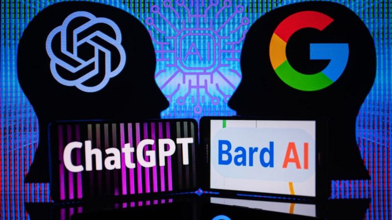Diferencias entre chatGPT y Bard el chatbot de Google para competir con Microsoft